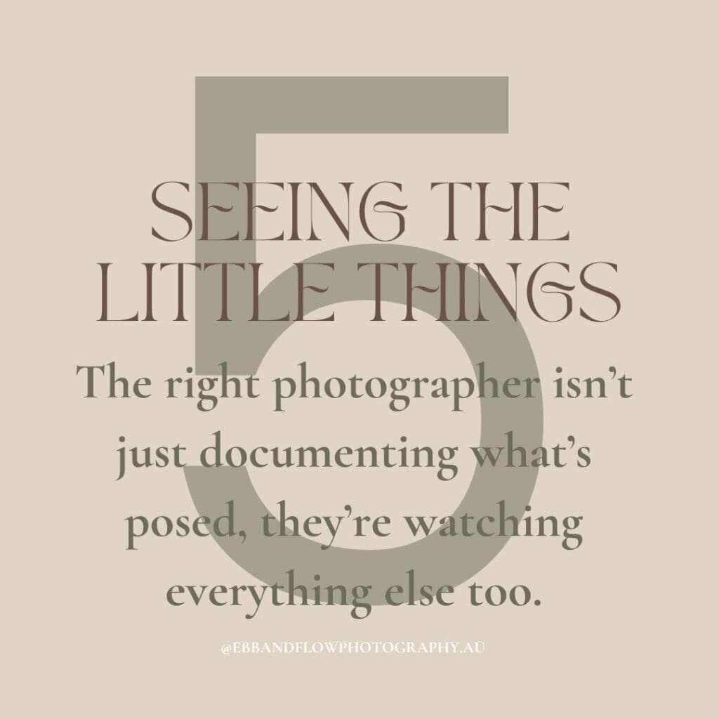 You want to know the day will be captured, even the bits you miss. Ebb and Flow Photography makes that a priority. Melbourne Wedding Photographer