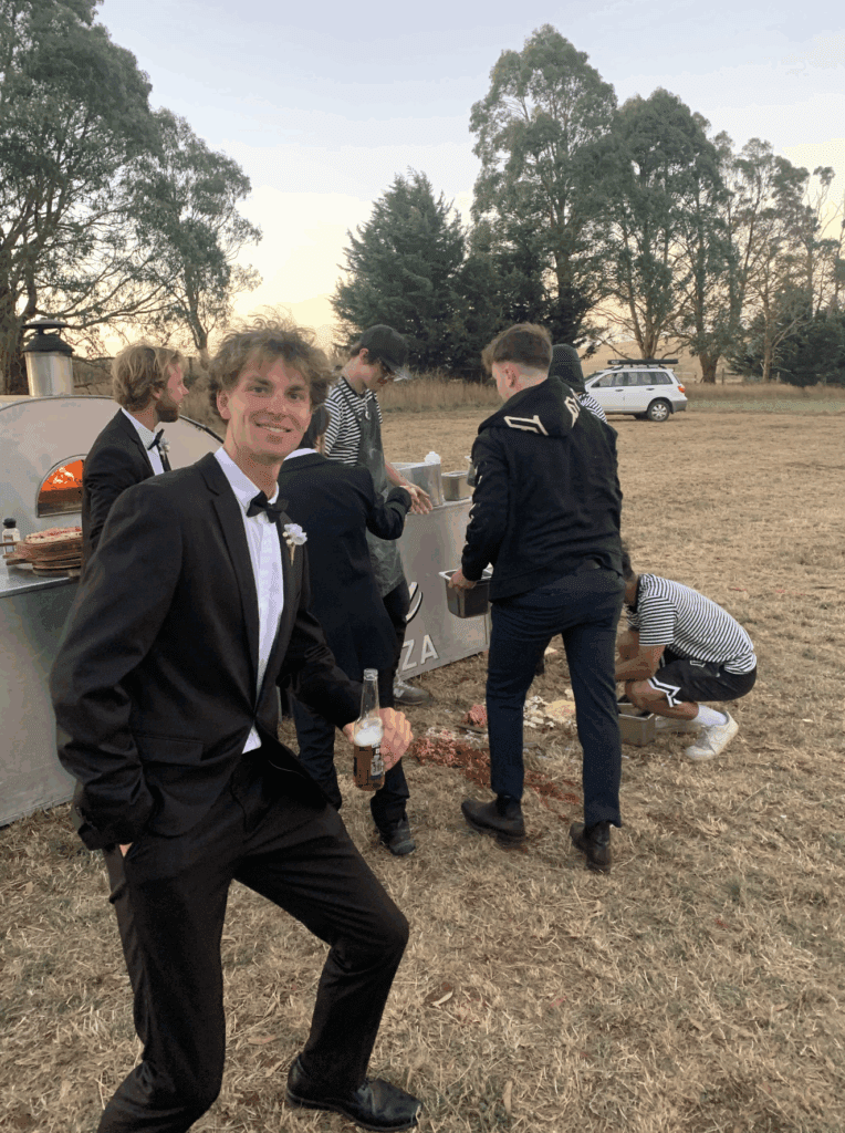 Real and Raw moments, that is what content creation is all about. Even when something goes wrong, like the pizza falling on the ground at your private estate wedding in Gippsland Victoria.