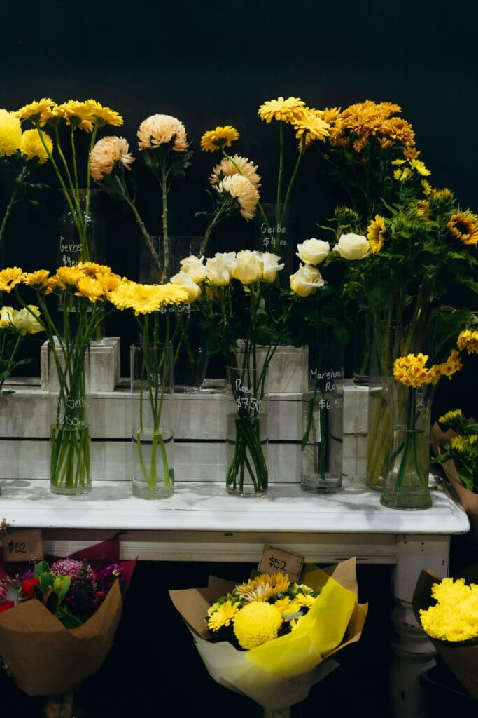 Inside the store at The Willow Branch. The best florist in Gippsland and Melbourne. Captured by Ebb and Flow Photography
