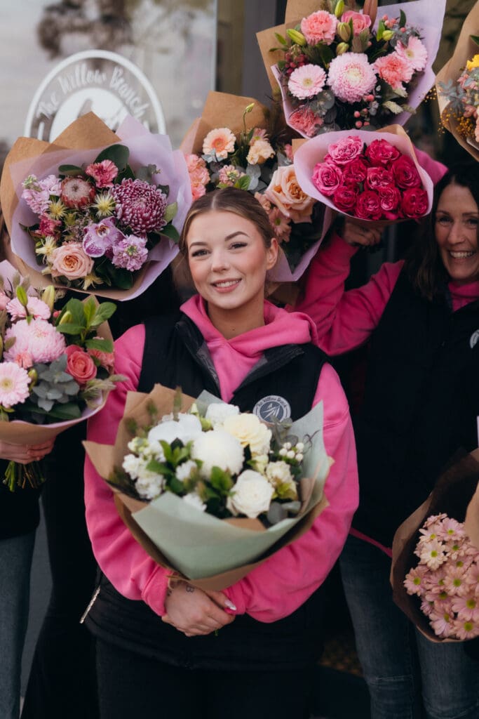 Mim, the owner of The Willow Branch. The best florist in Gippsland and Melbourne. Captured by Ebb and Flow Photography