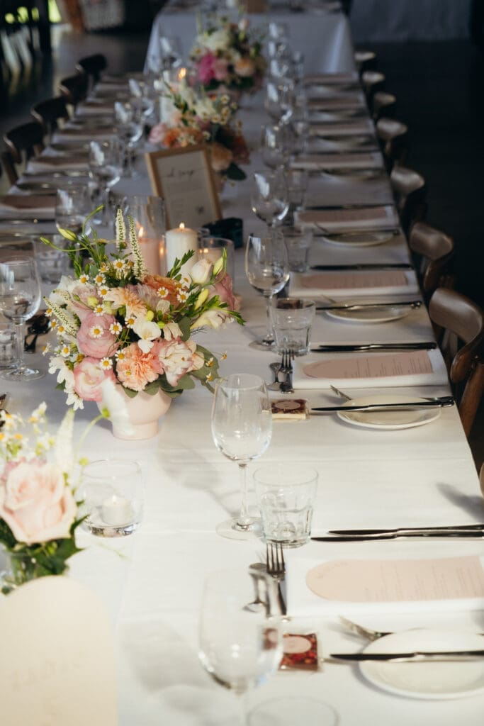 The Willow Branch florals for a stunning wedding at Yarra Ranges Estate, captured by Ebb and Flow Photography