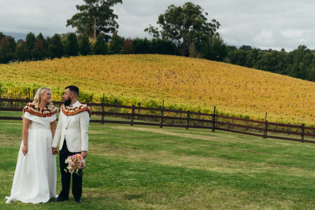 The Willow Branch florals for a stunning wedding at Yarra Ranges Estate, captured by Ebb and Flow Photography