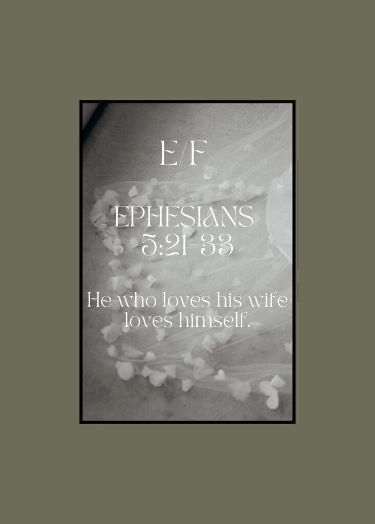 Aesthetic bible verse Ephesians 5:28 He who loves his wife loves himself. Verse on submission. Biblical marriage. Wedding photographer. Textured veil